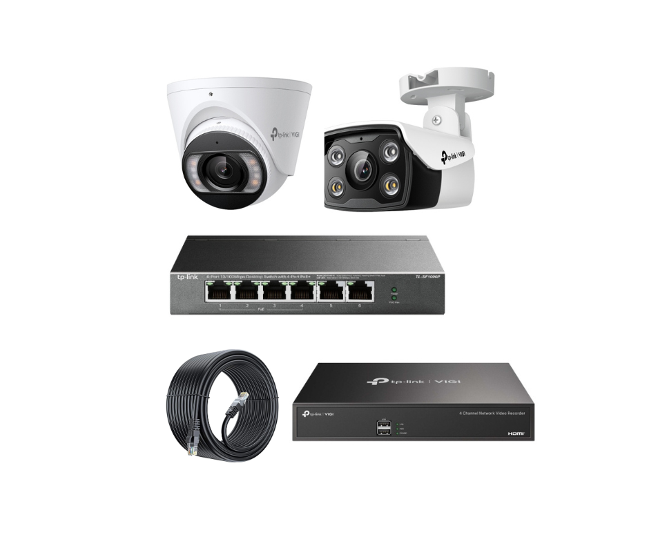 2 IP Cameras Setup (3mp)